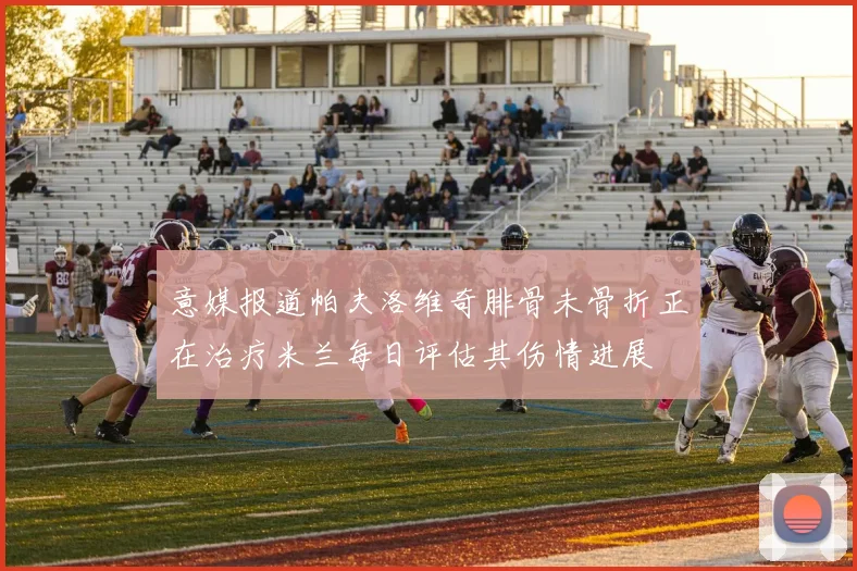 意媒报道帕夫洛维奇腓骨未骨折正在治疗米兰每日评估其伤情进展